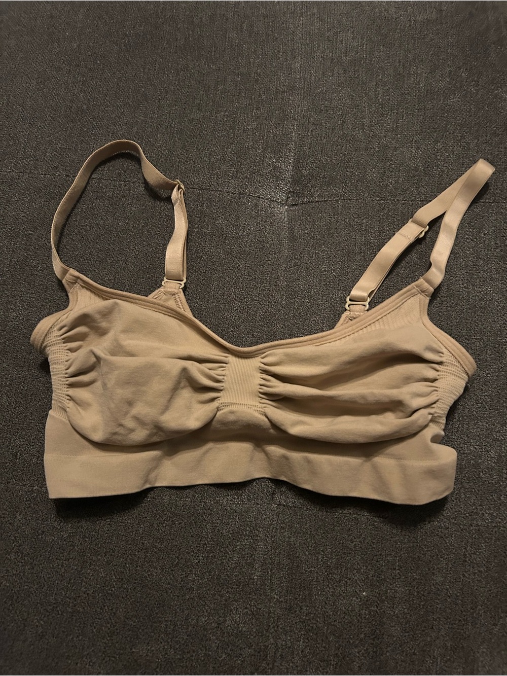 SKIMS-Seamless Nude Wireless Bra - Comfortable Everyday Support
